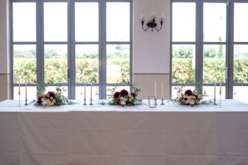 Table d'honneur Pivoines & Roses