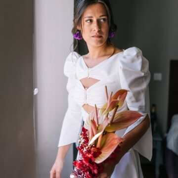 Bouquet de mariée exotique si tu l'oses